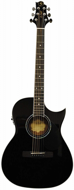 Электроакустическая гитара GREG BENNETT GA100SCE/BK в магазине Music-Hummer