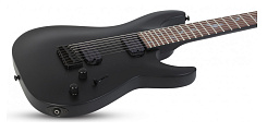 Электрогитара Schecter DAMIEN-7 SBK, матовый чёрный