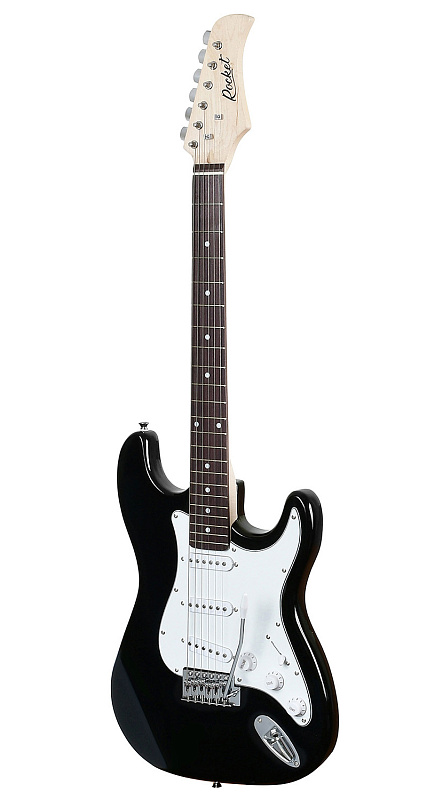 Фото Комплект с электрогитарой и комбиком ROCKET PACK-1 BK