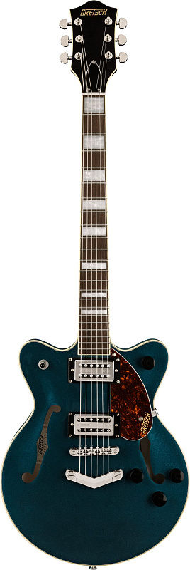 Фото Гитара полуакустическая FENDER G2655 Streamliner Center Block Junior LRL Midnight Sapphire