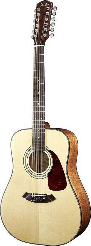 Акустическая гитара FENDER CD-140S-12 - DREADNOUGHT NATURAL в магазине Music-Hummer