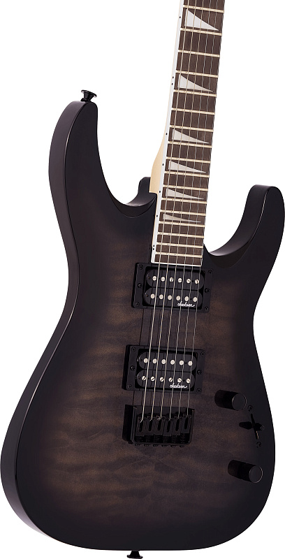 Фото JACKSON JS32Q Dinky DKA HT Transparent Black Burst