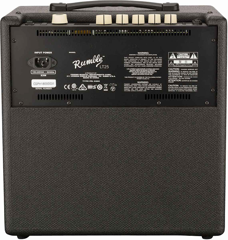 Фото FENDER RUMBLE LT 25 230V EU 