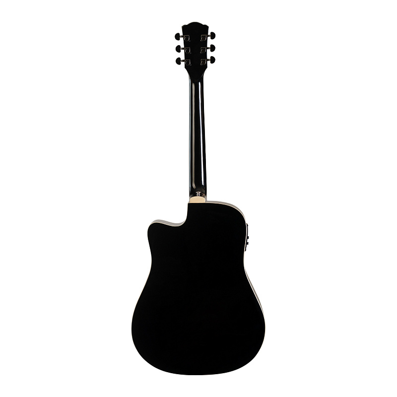 Фото Электроакустическая гитара ROCKDALE Aurora D6 C BK E Gloss