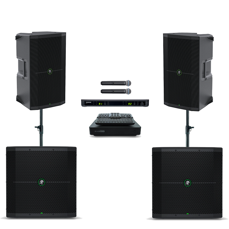 Фото Комплект караоке EVO Thump 212XT Dual SUB Ultra