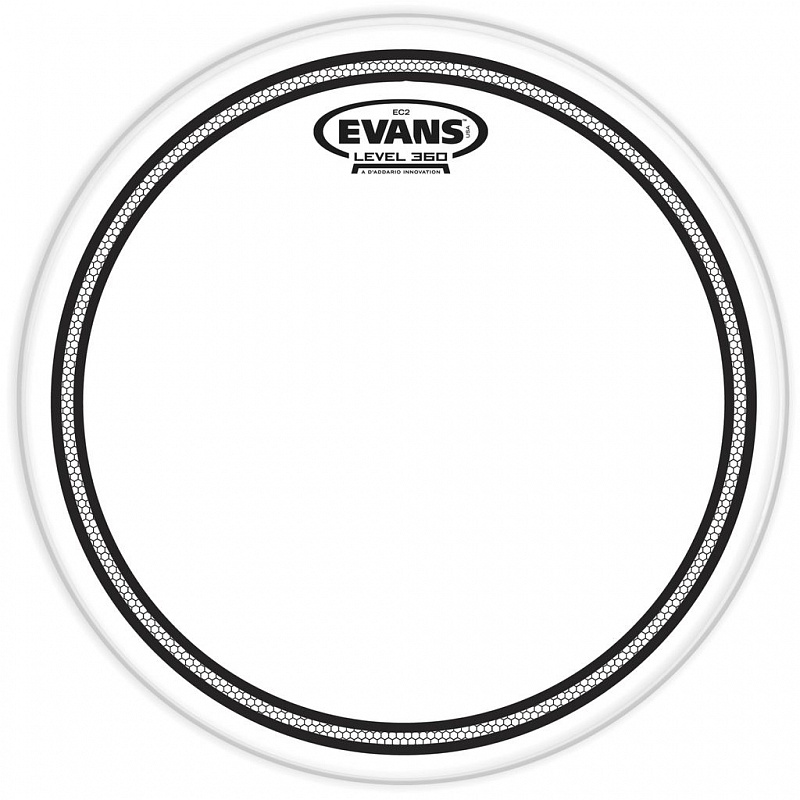 Пластик для том тома Evans TT14EC2S Edge Control Clear SST в магазине Music-Hummer