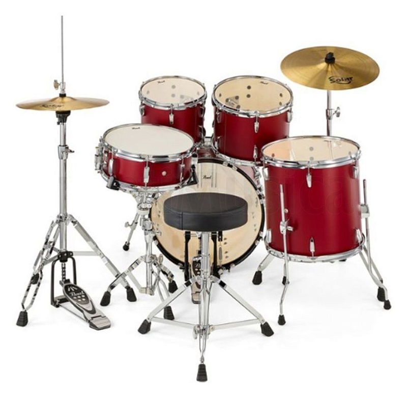 Фото Ударная установка Pearl Roadshow RS585C/C747 Matte Red