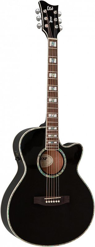 Электроакустическая гитара ESP XAC10E BLK в магазине Music-Hummer