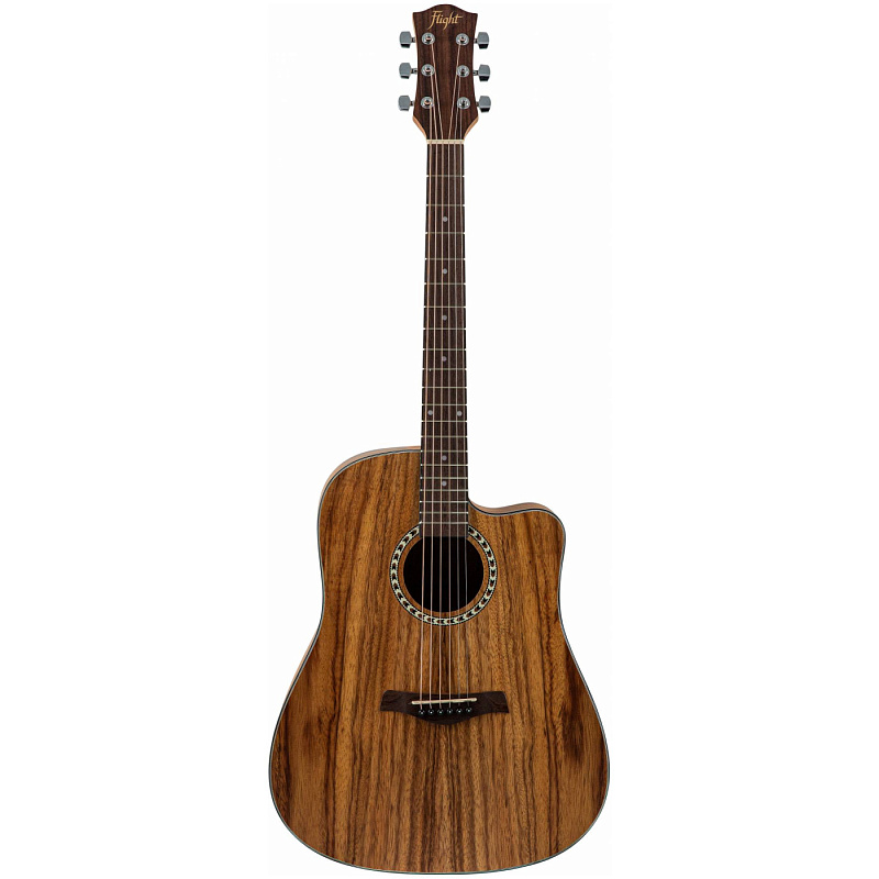 Фото Акустическая гитара FLIGHT D-155C TEAK NA