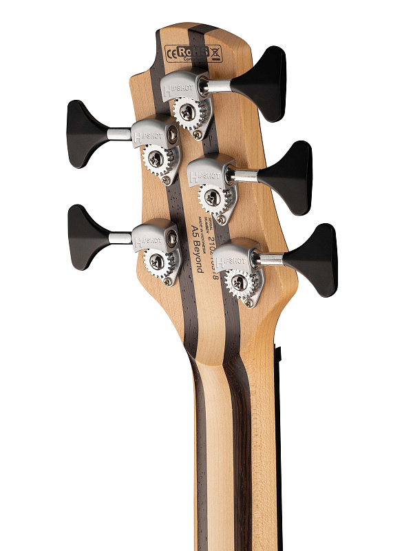 Фото A5-Beyond-WCASE-OPBN Artisan Series Бас-гитара 5-струнная, мультимензурная, с футляром, Cort