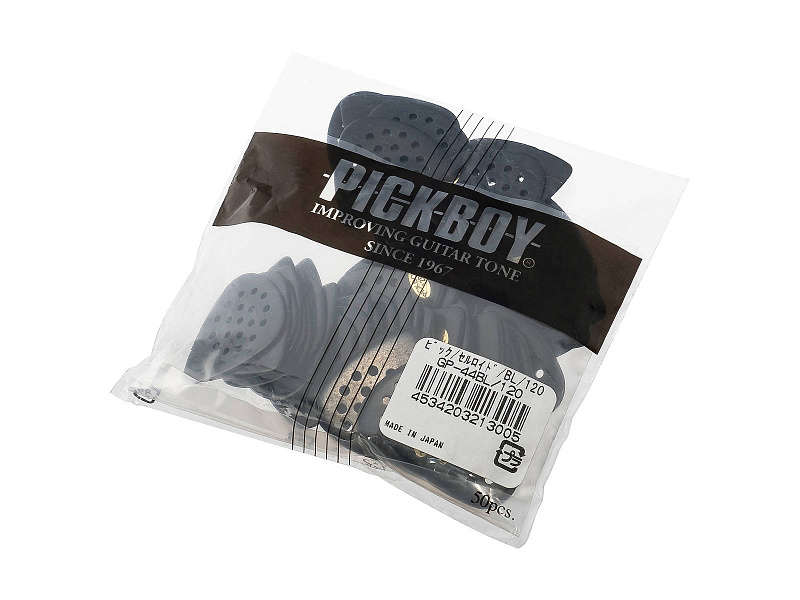 Фото Медиаторы Pickboy GP-44BL/120 Celluloid Pos-A-Grip