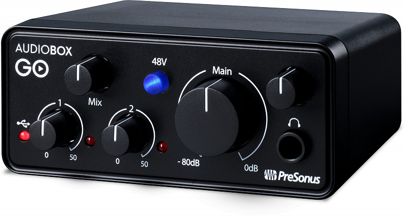 Аудио интерфейс PreSonus AudioBox GO в магазине Music-Hummer