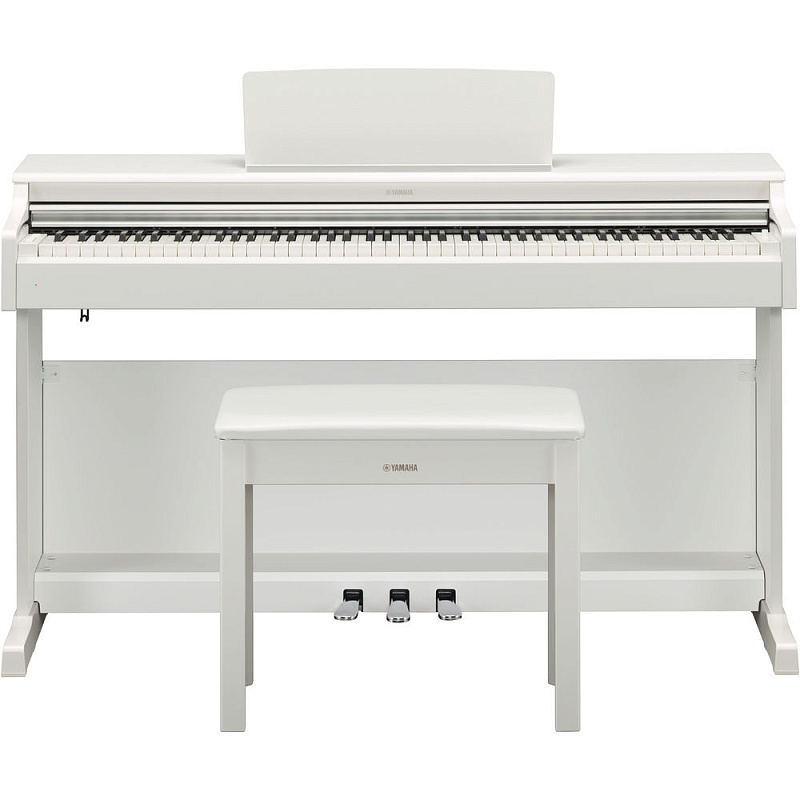 Фото Цифровое пианино с банкеткой Yamaha YDP-165WH Arius
