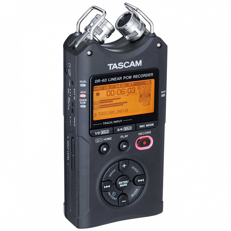 Tascam DR-40 Портативный рекордер в магазине Music-Hummer