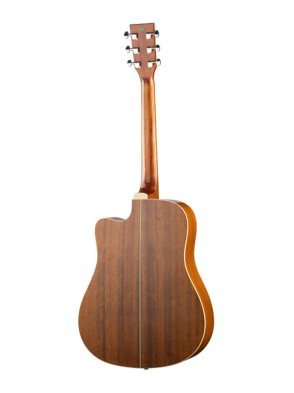 Фото Акустическая гитара, с вырезом, цвет натуральный Caraya F668C-N
