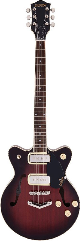 Фото GRETSCH G2655-P90 Streamliner Junior Claret Burst