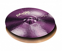 Две тарелки 14" 0001943414 Color Sound 900 Purple Heavy Hi-Hat Paiste