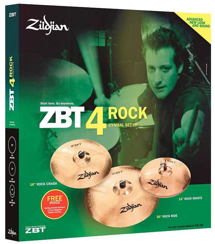 Фото ZILDJIAN ZBT 4 ROCK BOX SET