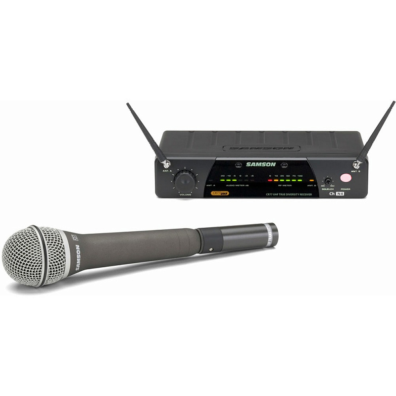 Ручная микрофонная радиосистема с микрофоном Samson AIRLINE 77 AX1+CR77 Series Q7 ch #E3 в магазине Music-Hummer