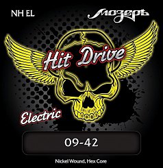 Комплект струн для электрогитары Мозеръ NH-EL Hit Drive Extra Light