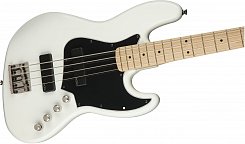Squier Contemporary Active Jazz Bass® HH, Maple Fingerboard, Flat White