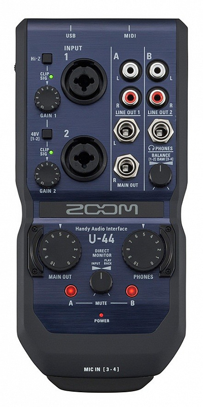 Zoom U-44 в магазине Music-Hummer