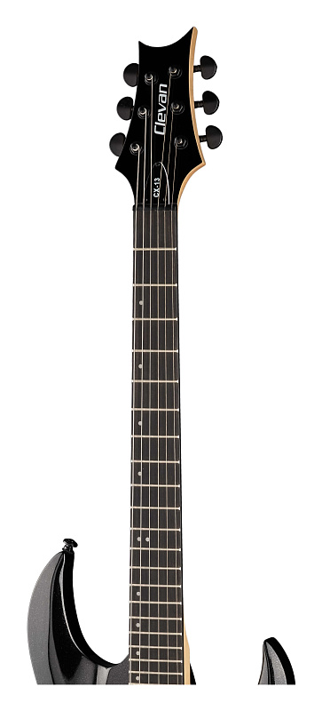 Фото Электрогитара Clevan CX-13MBK, чёрная