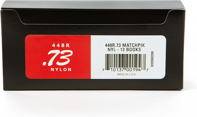Медиаторы Dunlop 448R073 Match Pik Nylon 12x6Pack, толщина 0.73 мм, 12 упаковок по 6 шт. в магазине Music-Hummer