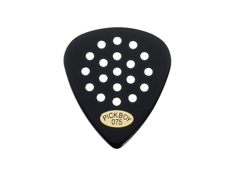 Фото Медиаторы Pickboy GP-44BL/075 Celluloid Pos-A-Grip