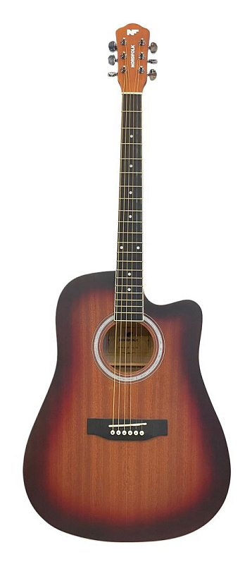 Фото Акустическая гитара Nordfolk NF-414 BB, санберст