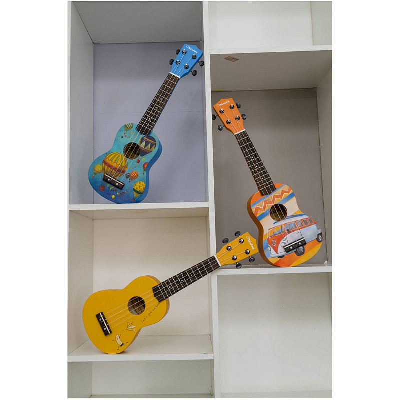 Фото Укулеле сопрано VESTON KUS 25 BANANA