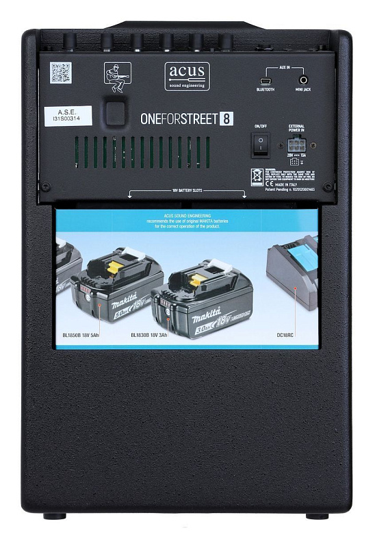 Фото Акустический комбоусилитель Acus One ForStreet 8 Black, чёрный