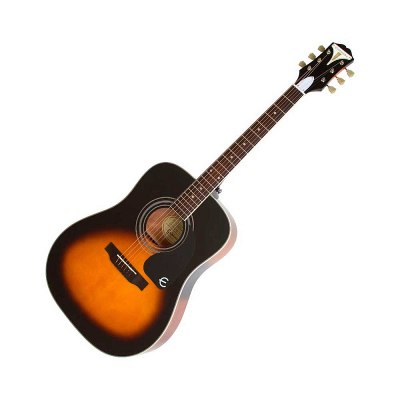 Акустическая гитара EPIPHONE PRO-1 PLUS Acoustic Vintage Sunburst  в магазине Music-Hummer