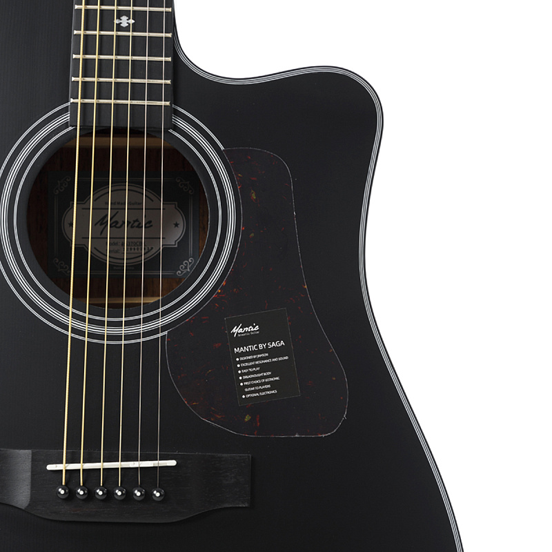 Фото Акустическая гитара Mantic AG-370C BK