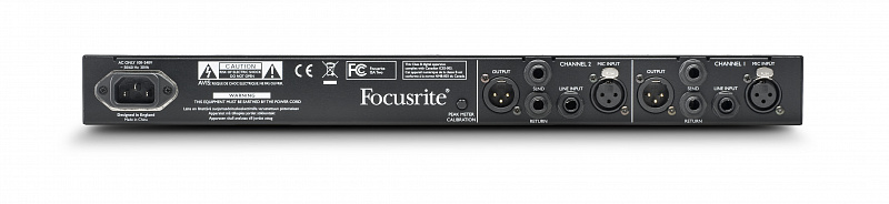FOCUSRITE ISA TWO 2-канальный трансформаторный микрофонный предусилитель в магазине Music-Hummer