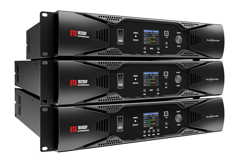 Фото 2-канальный усилитель Audiocenter UTA1802DSP