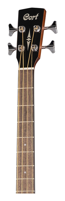 Фото Электроакустическая бас-гитара Cort AB850F-NAT-BAG Acoustic Bass Series, натуральный