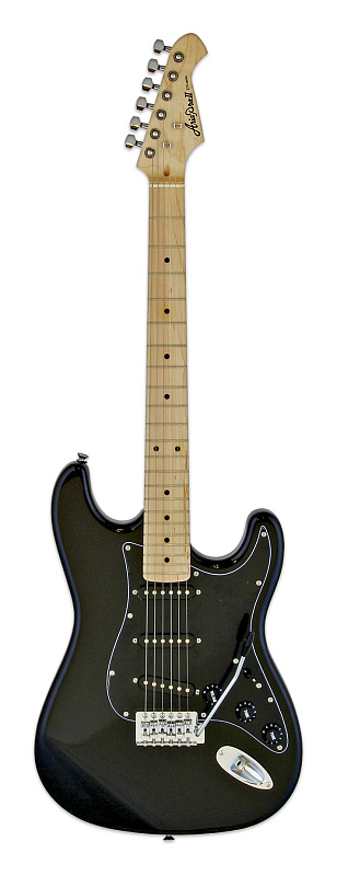 Фото Электрогитара ARIA PRO II STG-003SPL M/BK, чёрный
