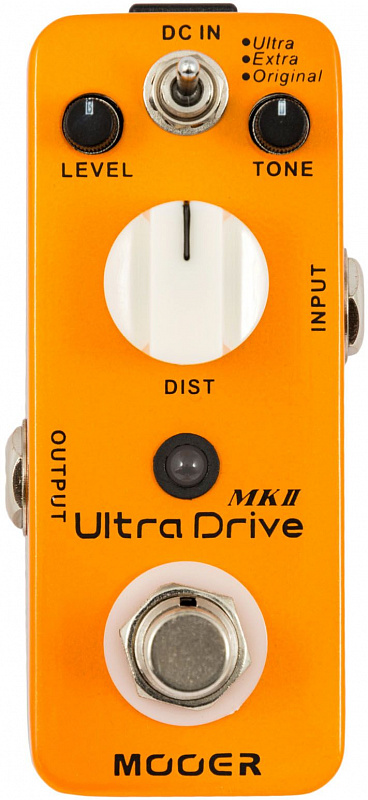 Mooer Ultra Drive MKII  мини-педаль Distortion в магазине Music-Hummer
