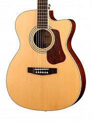 L710F-NS Luce Series Электро-акустическая гитара, цвет натуральный, Cort