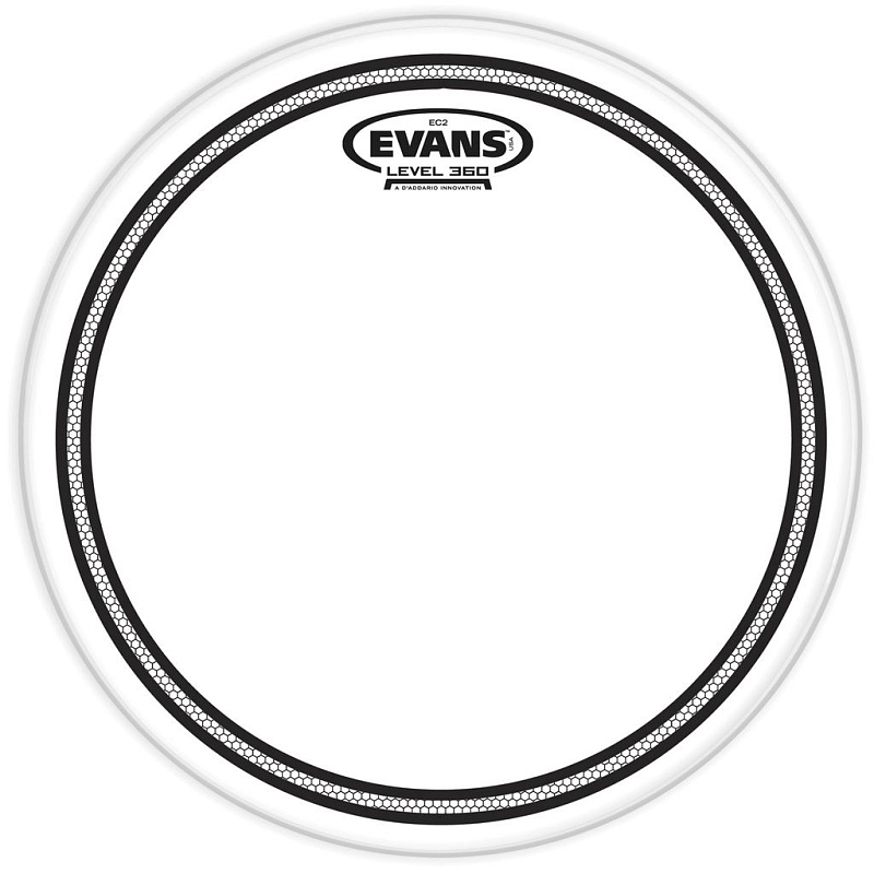 Фото Пластик для том тома Evans TT16EC2S Edge Control Clear SST